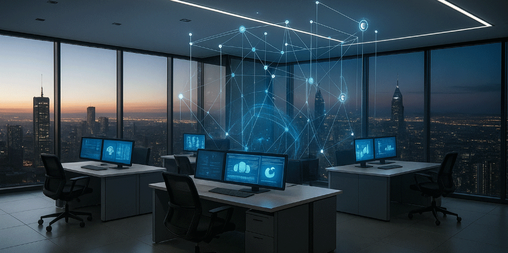 Data center server room